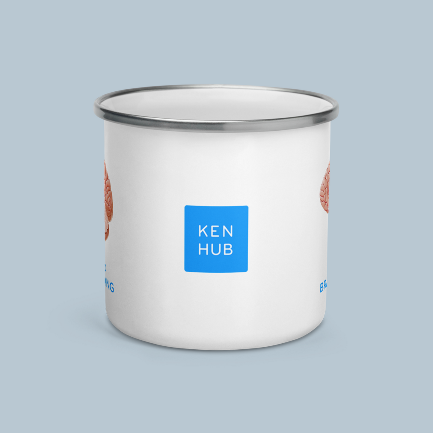 Brain Loading - Enamel Mug