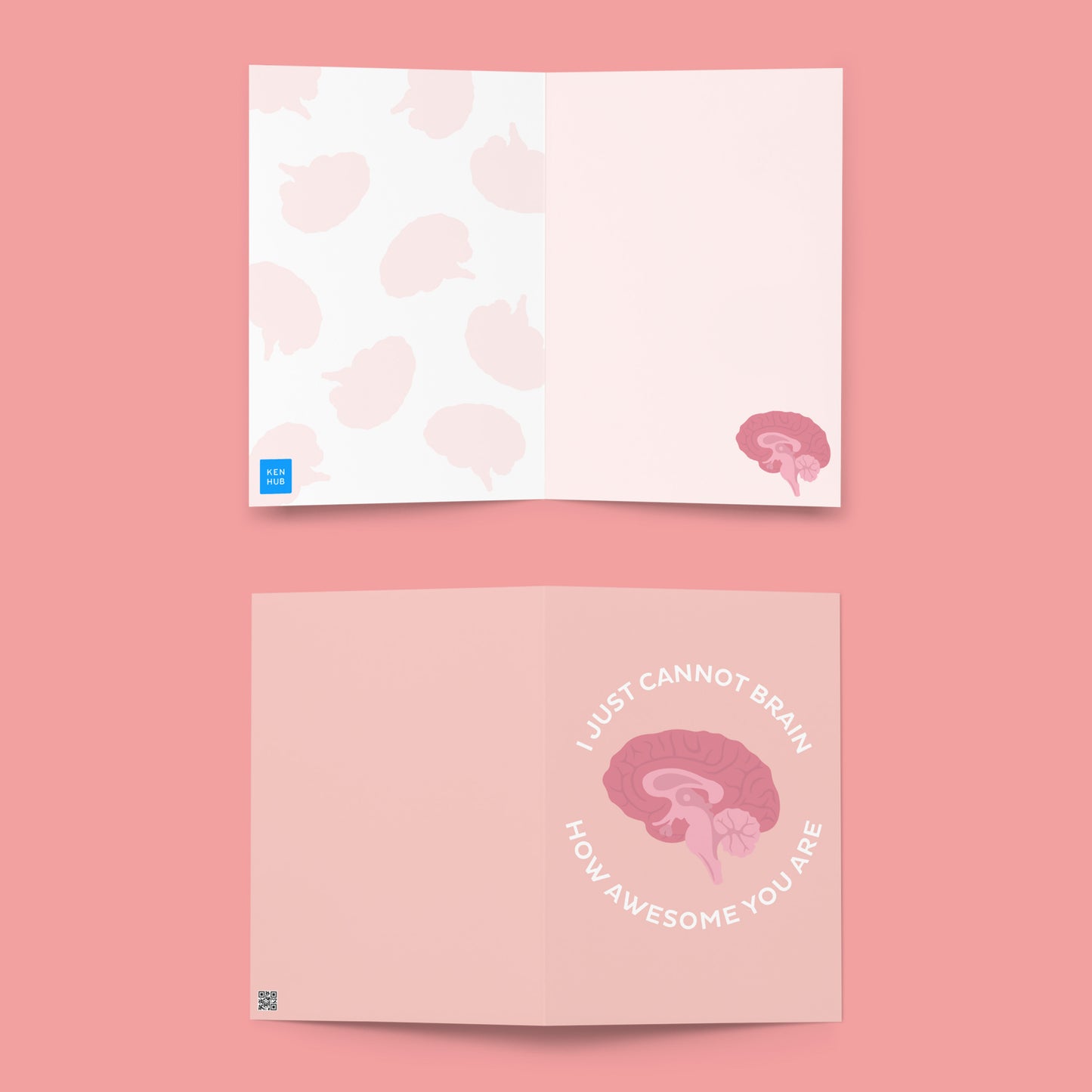 Cannot brain - Greeting card