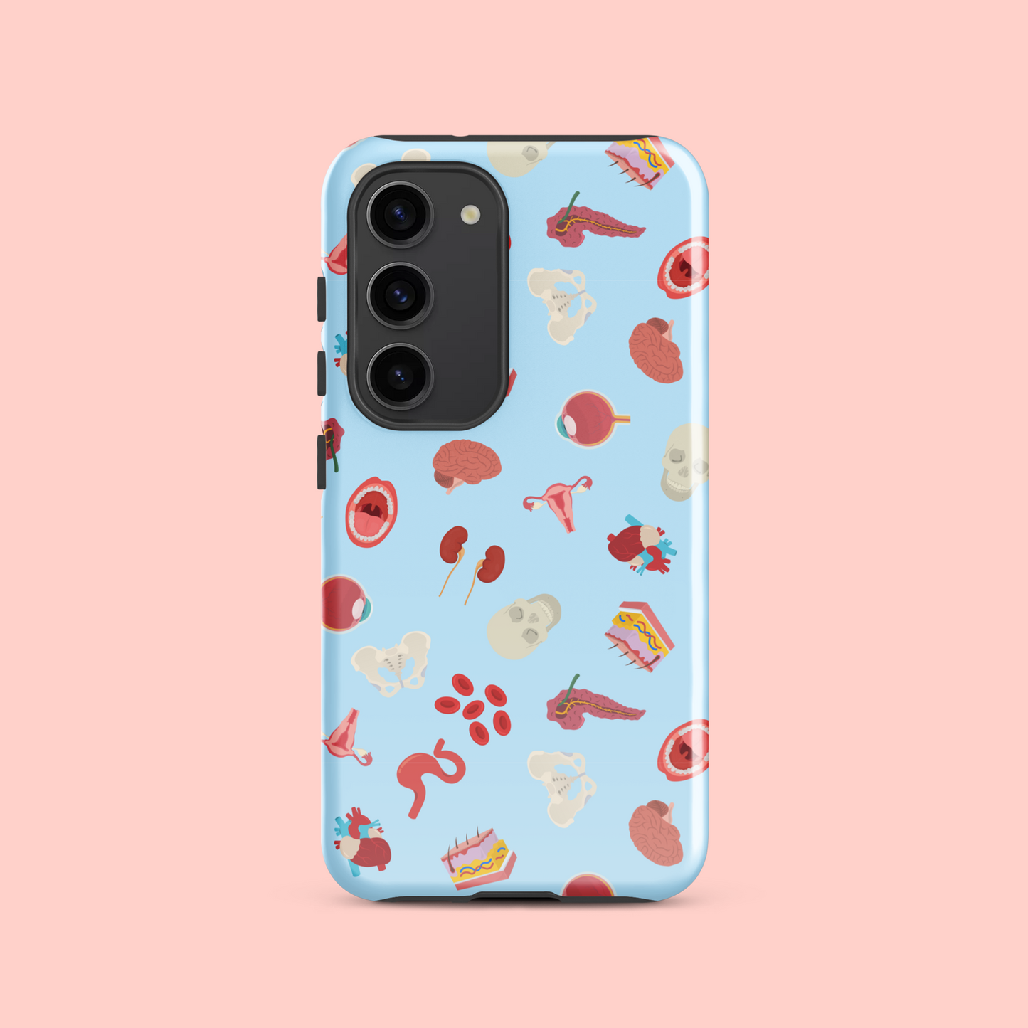 Cartoon Organs - Tough case for Samsung®
