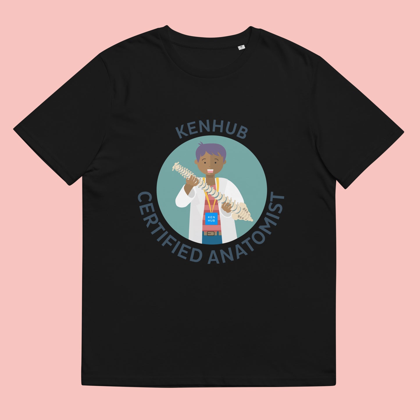 Certified Anatomist #1 - Unisex Organic Cotton T-shirt