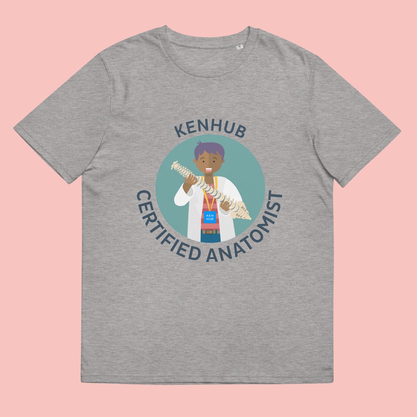 Certified Anatomist #1 - Unisex Organic Cotton T-shirt