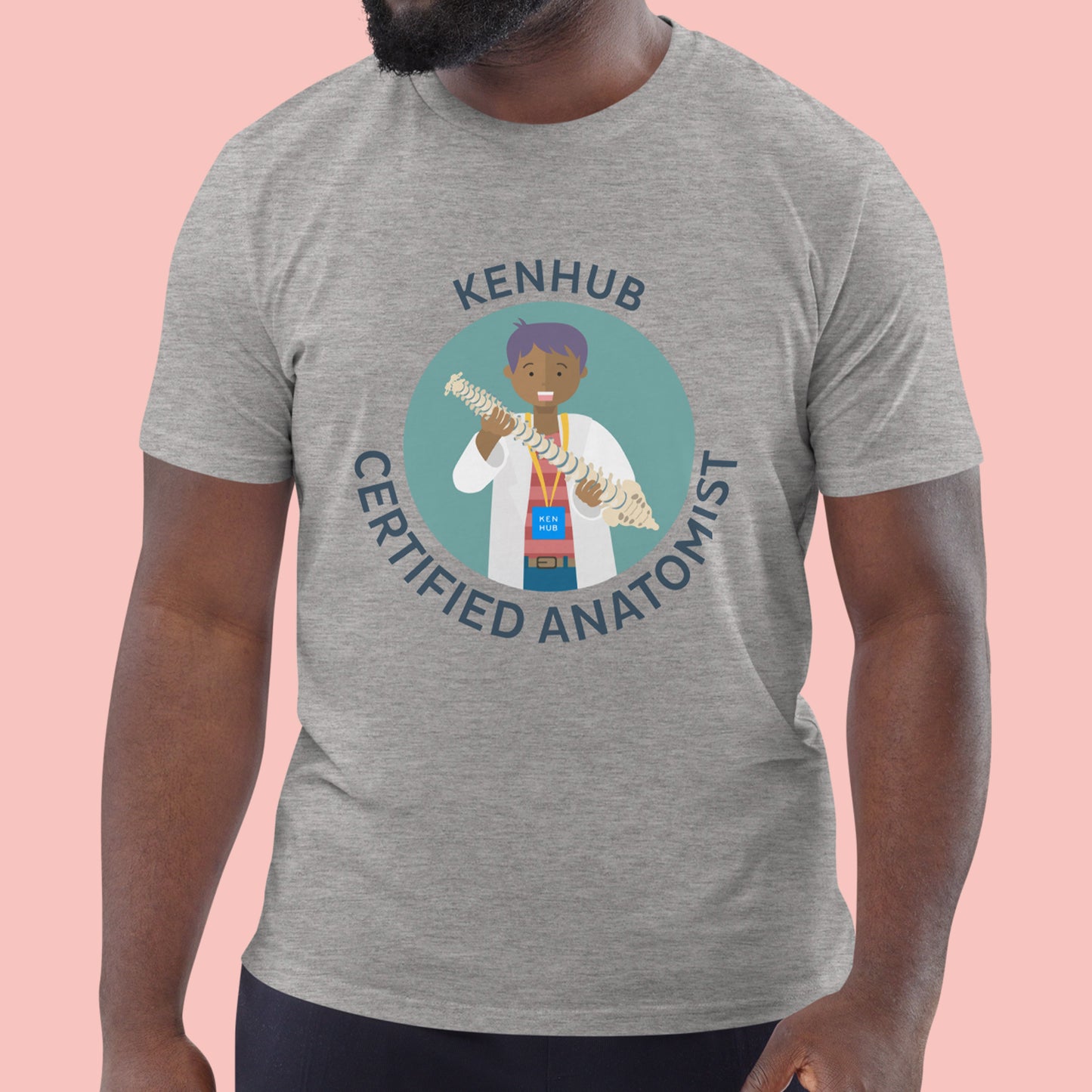 Certified Anatomist #1 - Unisex Organic Cotton T-shirt