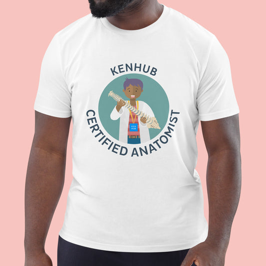 Certified Anatomist #1 - Unisex Organic Cotton T-shirt