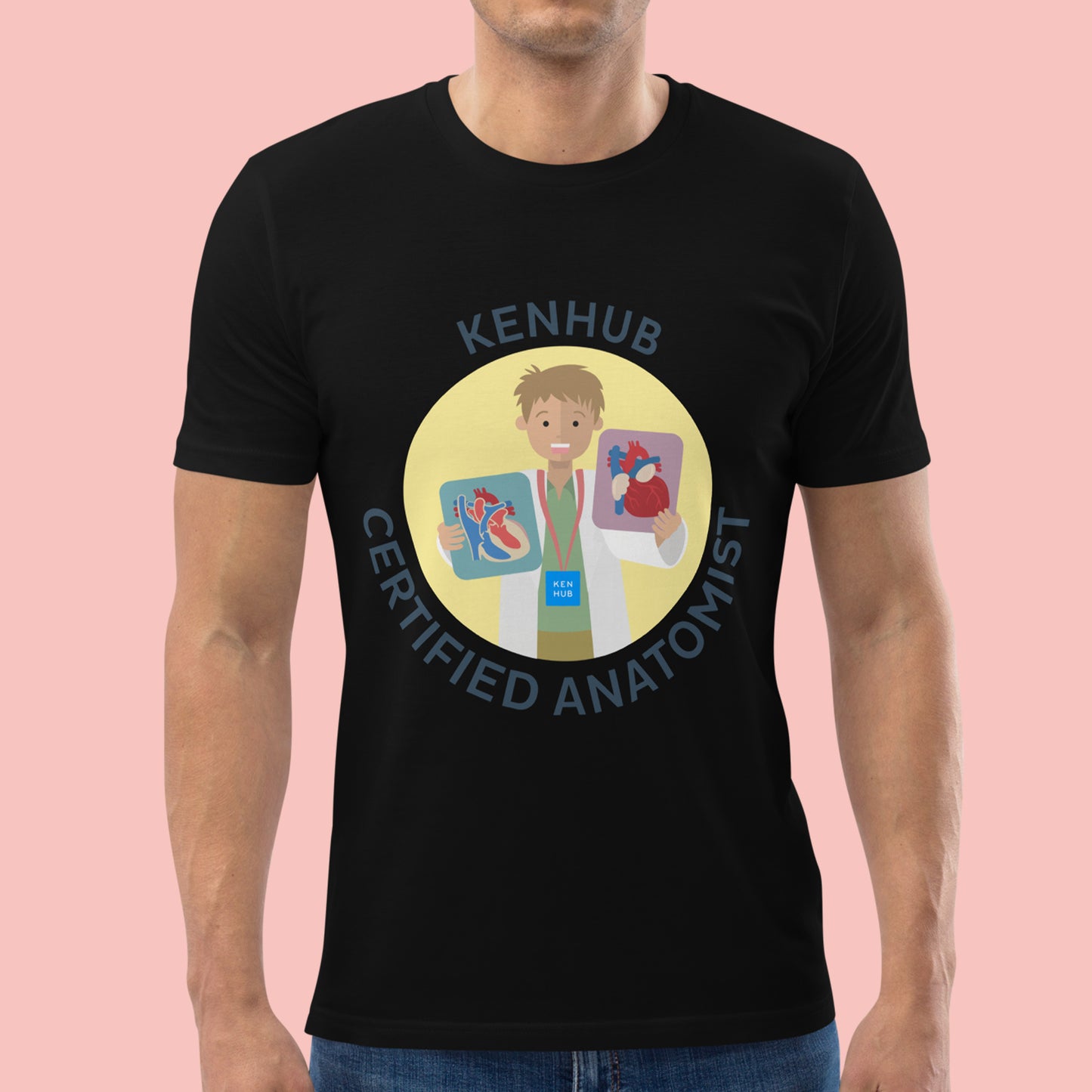 Certified Anatomist #2 - Unisex Organic Cotton T-shirt