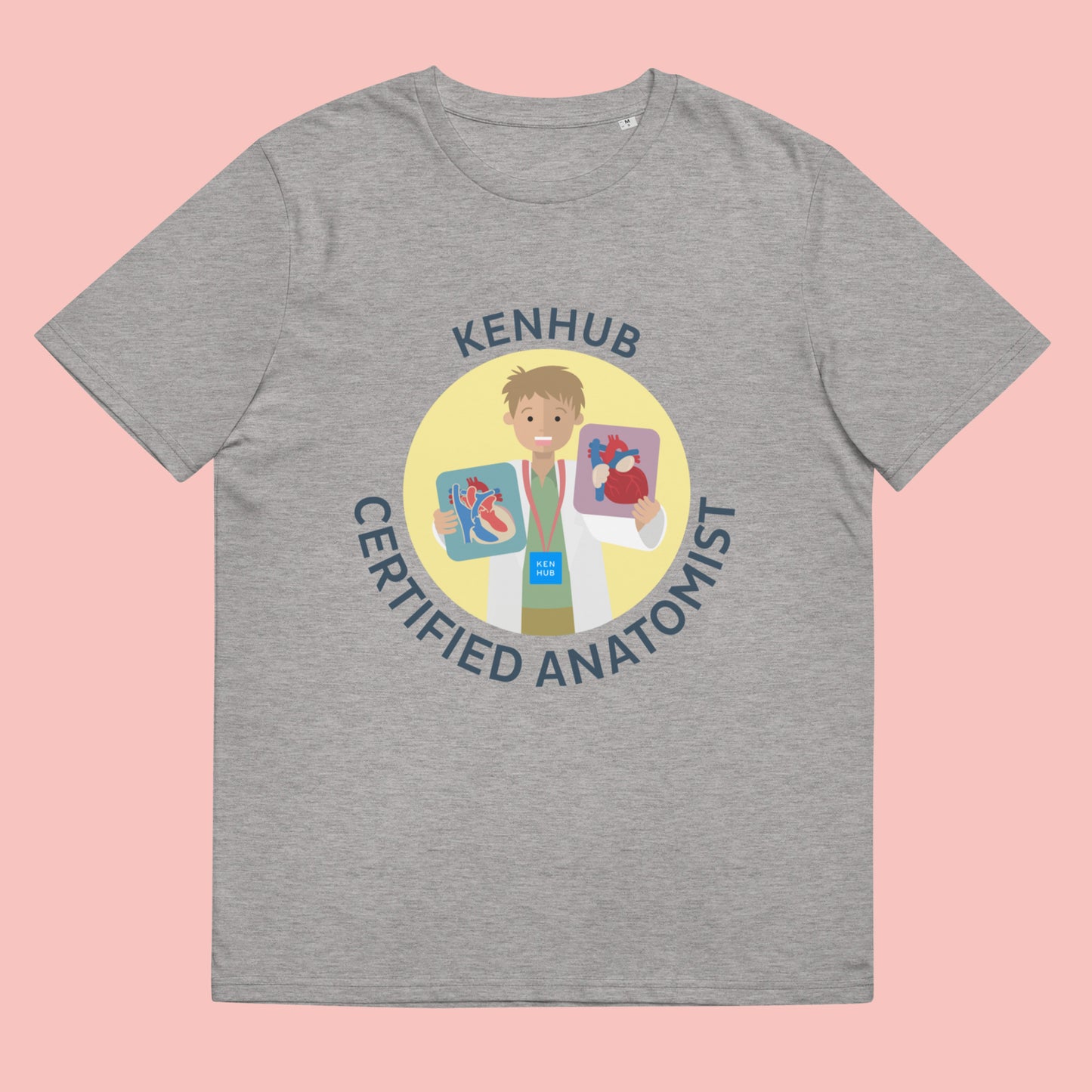 Certified Anatomist #2 - Unisex Organic Cotton T-shirt