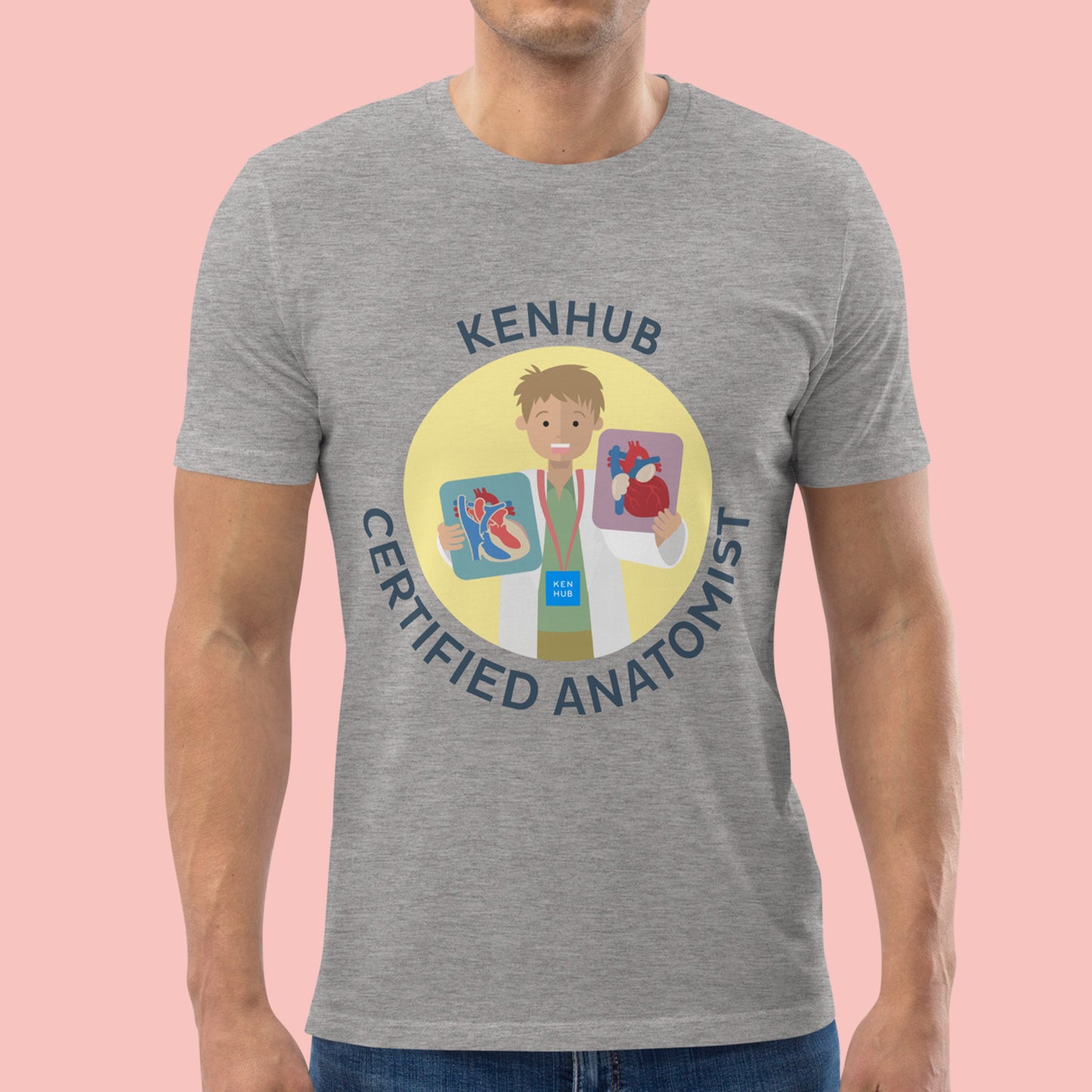 Certified Anatomist #2 - Unisex Organic Cotton T-shirt