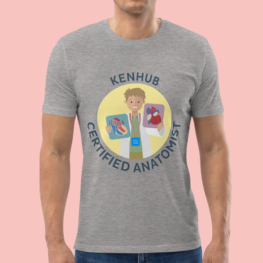 Certified Anatomist #2 - Unisex Organic Cotton T-shirt