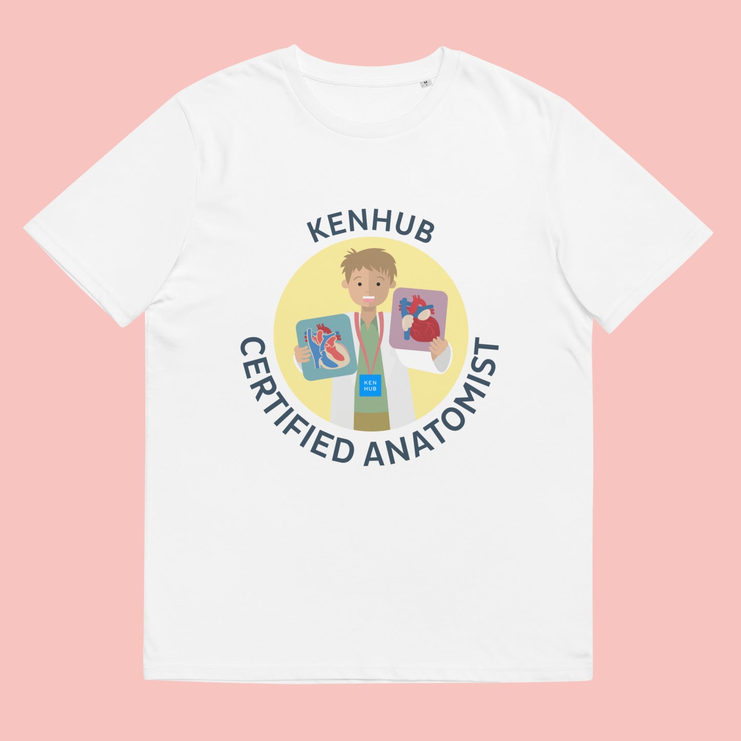 Certified Anatomist #2 - Unisex Organic Cotton T-shirt