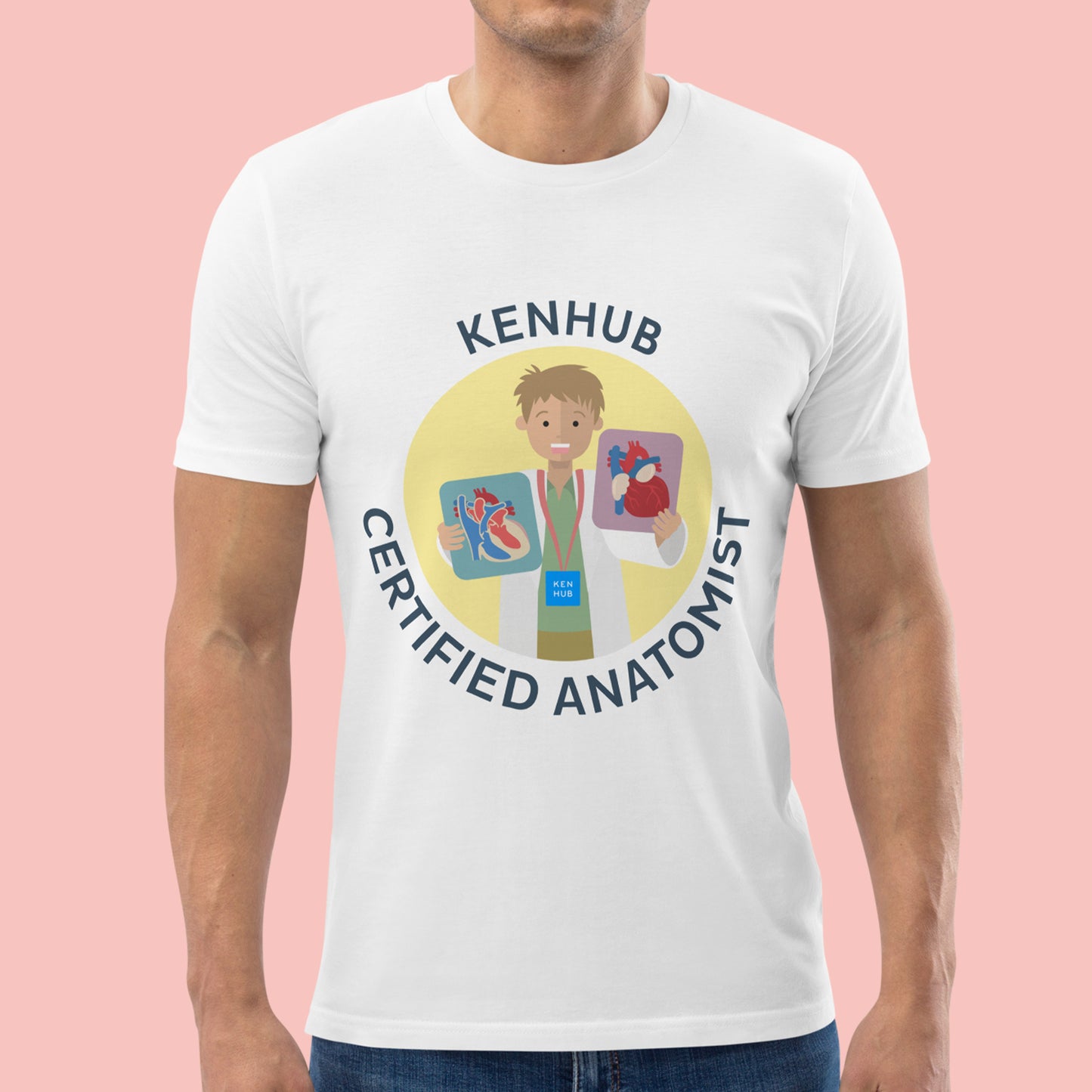 Certified Anatomist #2 - Unisex Organic Cotton T-shirt