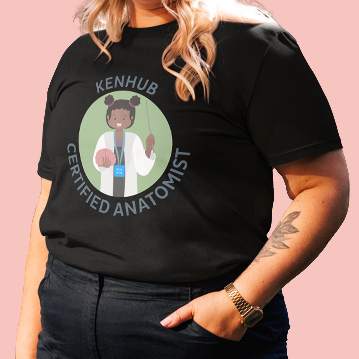 Certified Anatomist #3 - Unisex Organic Cotton T-shirt