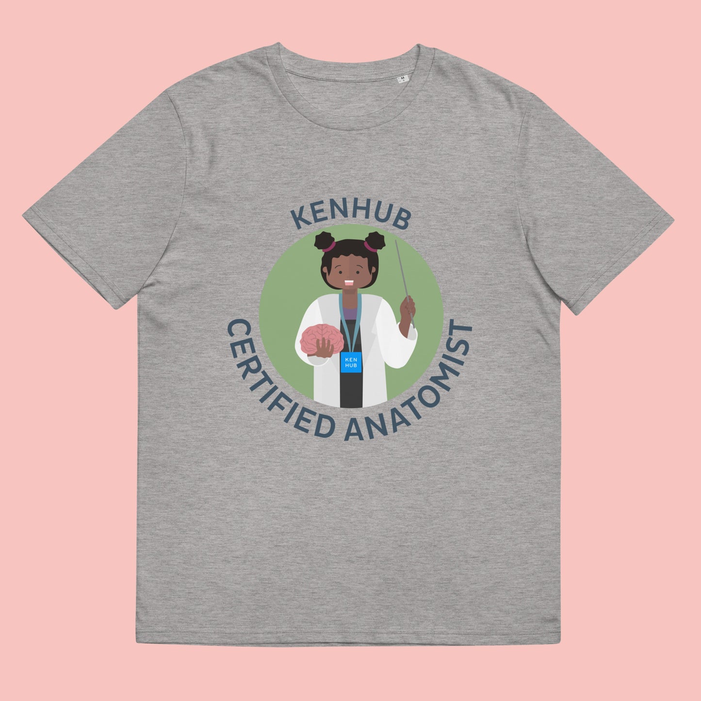Certified Anatomist #3 - Unisex Organic Cotton T-shirt