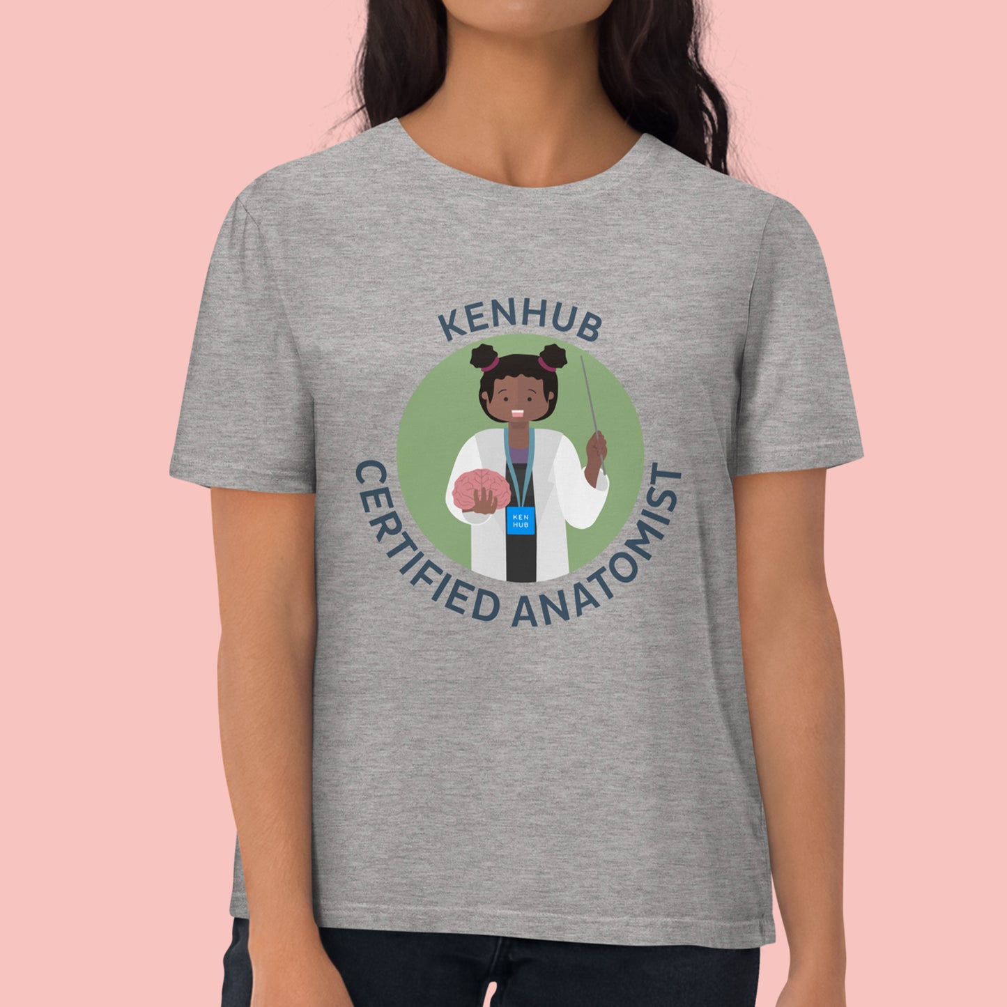 Certified Anatomist #3 - Unisex Organic Cotton T-shirt