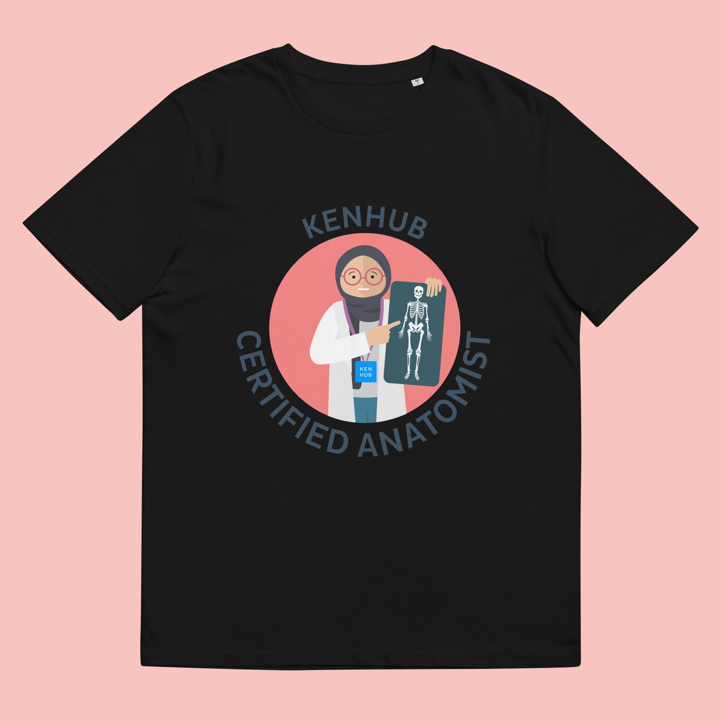 Certified Anatomist #4 - Unisex Organic Cotton T-shirt