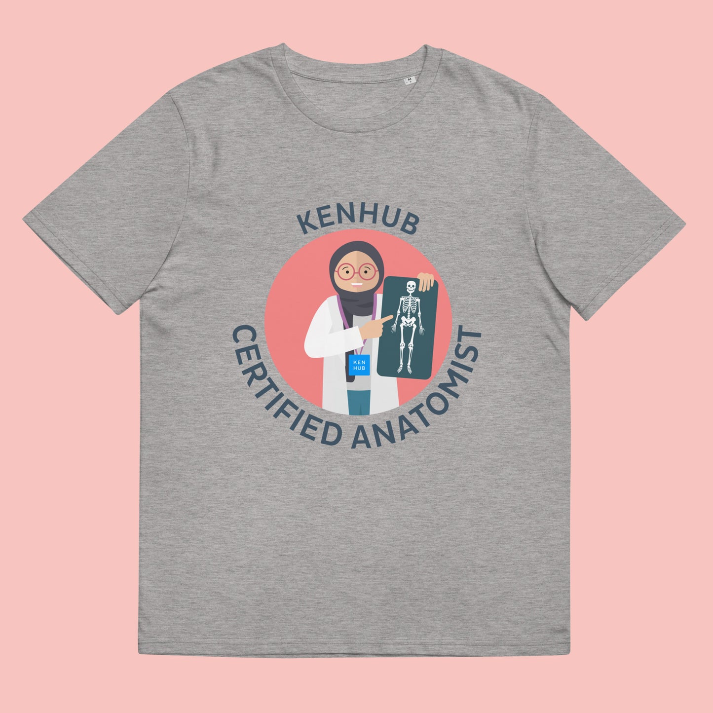 Certified Anatomist #4 - Unisex Organic Cotton T-shirt