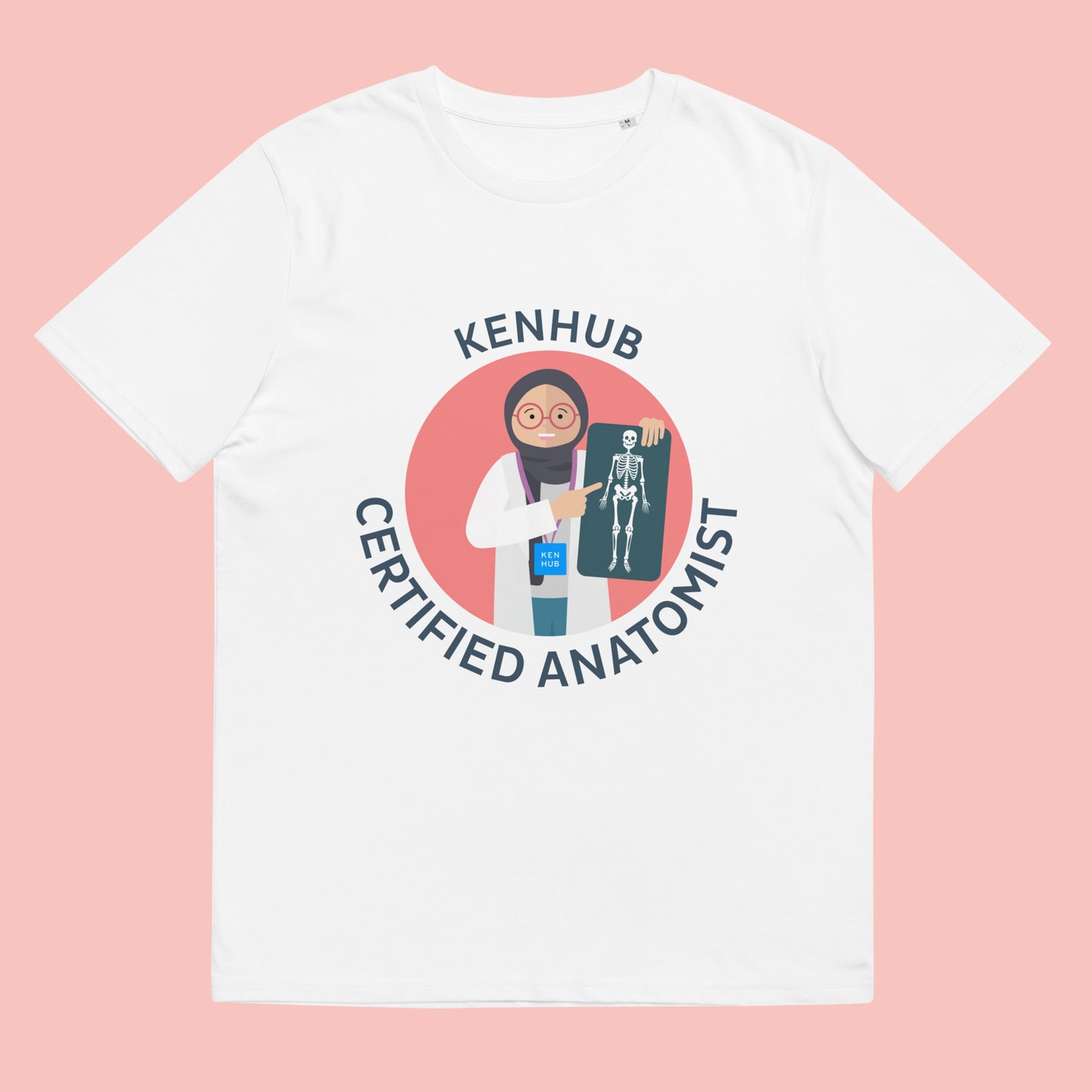 Certified Anatomist #4 - Unisex Organic Cotton T-shirt