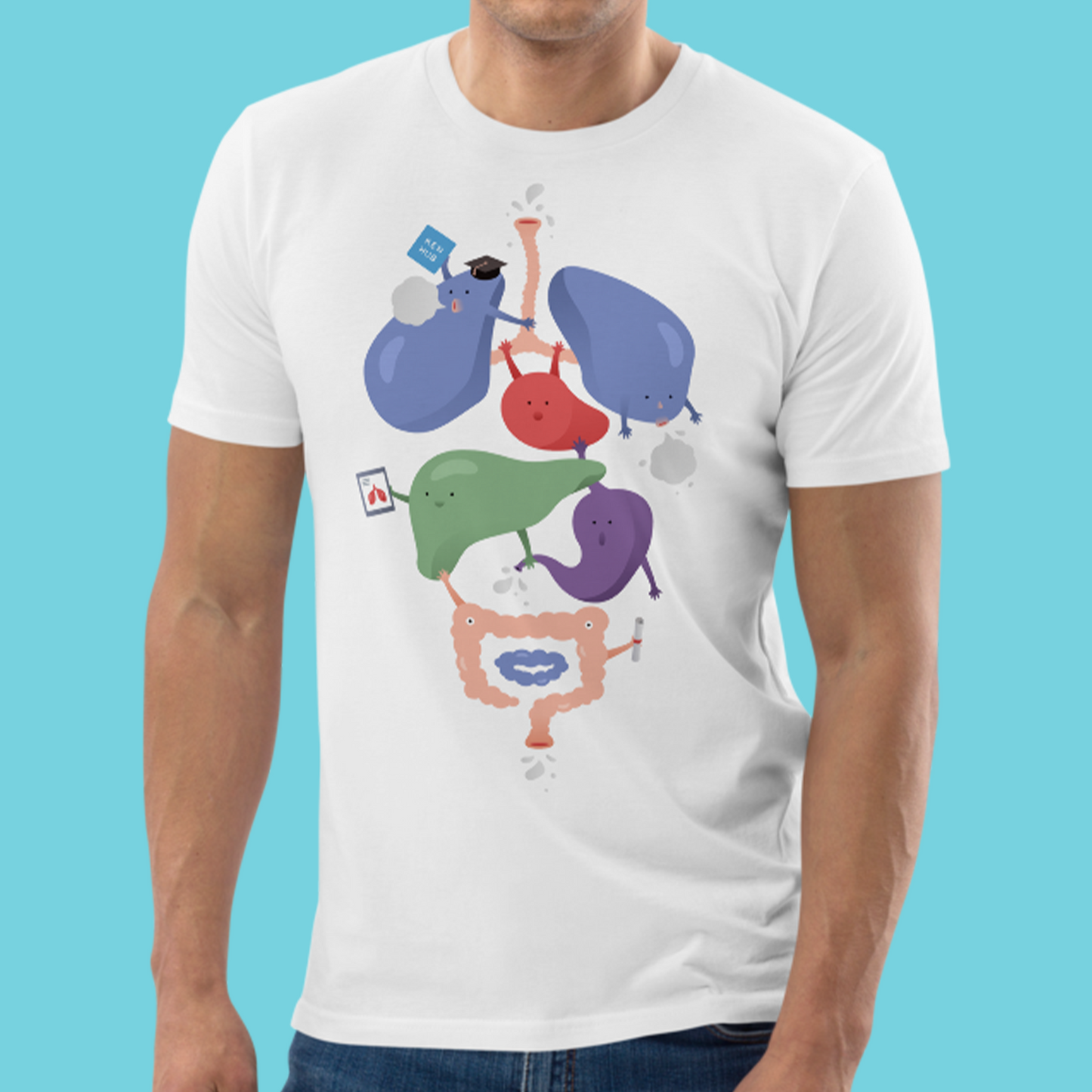 Cuddling Organs - T-Shirt