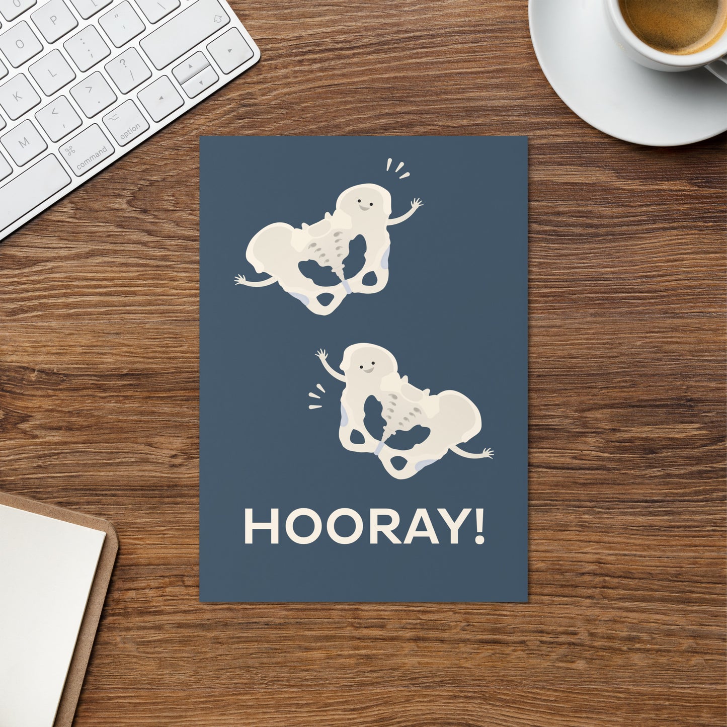 Hip Hip Hooray - Greeting card
