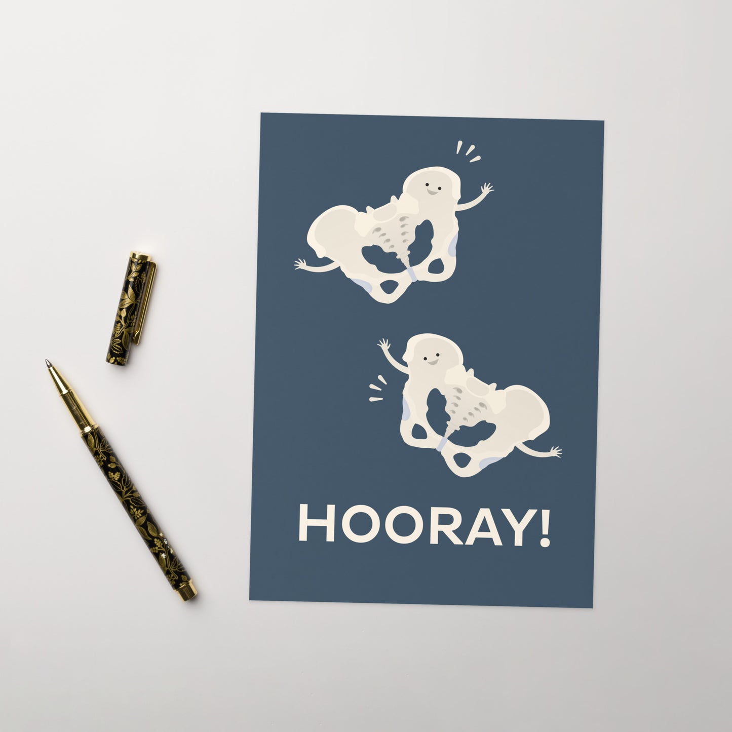 Hip Hip Hooray - Greeting card