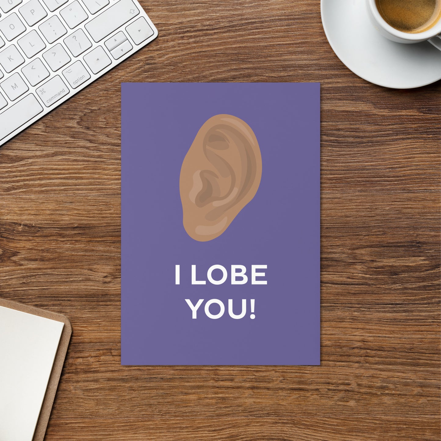 I lobe you - Greeting card
