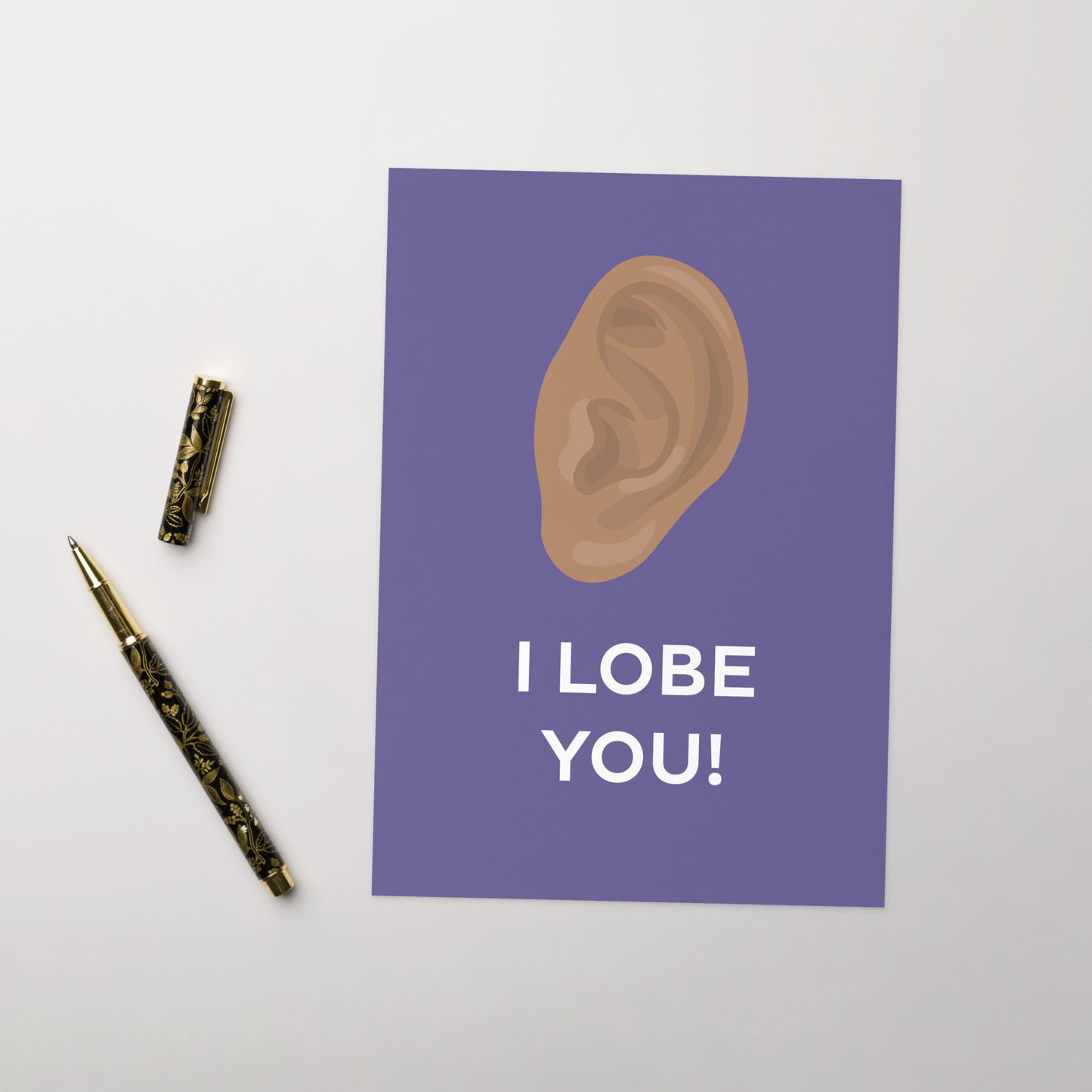 I lobe you - Greeting card