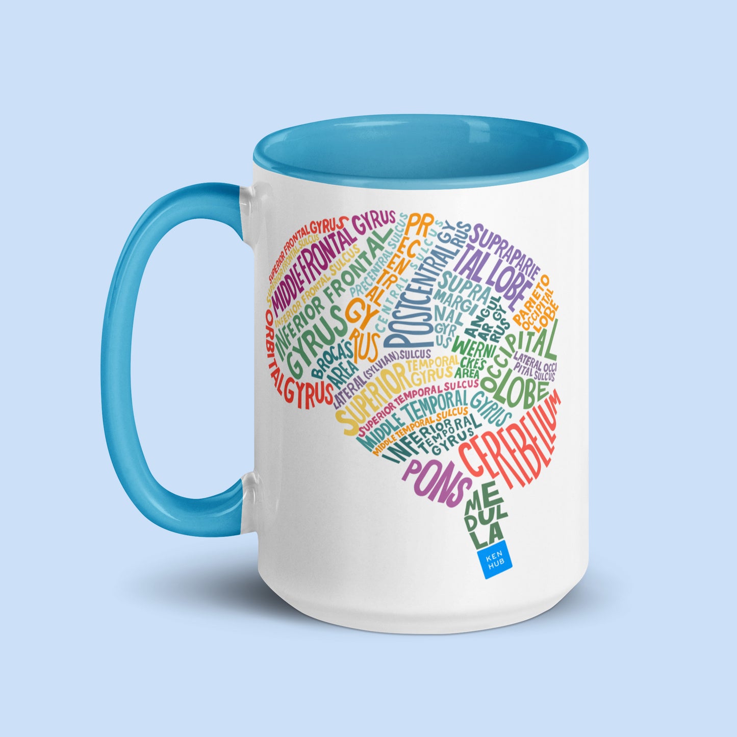 Lettered Brain - Mug with Color Inside