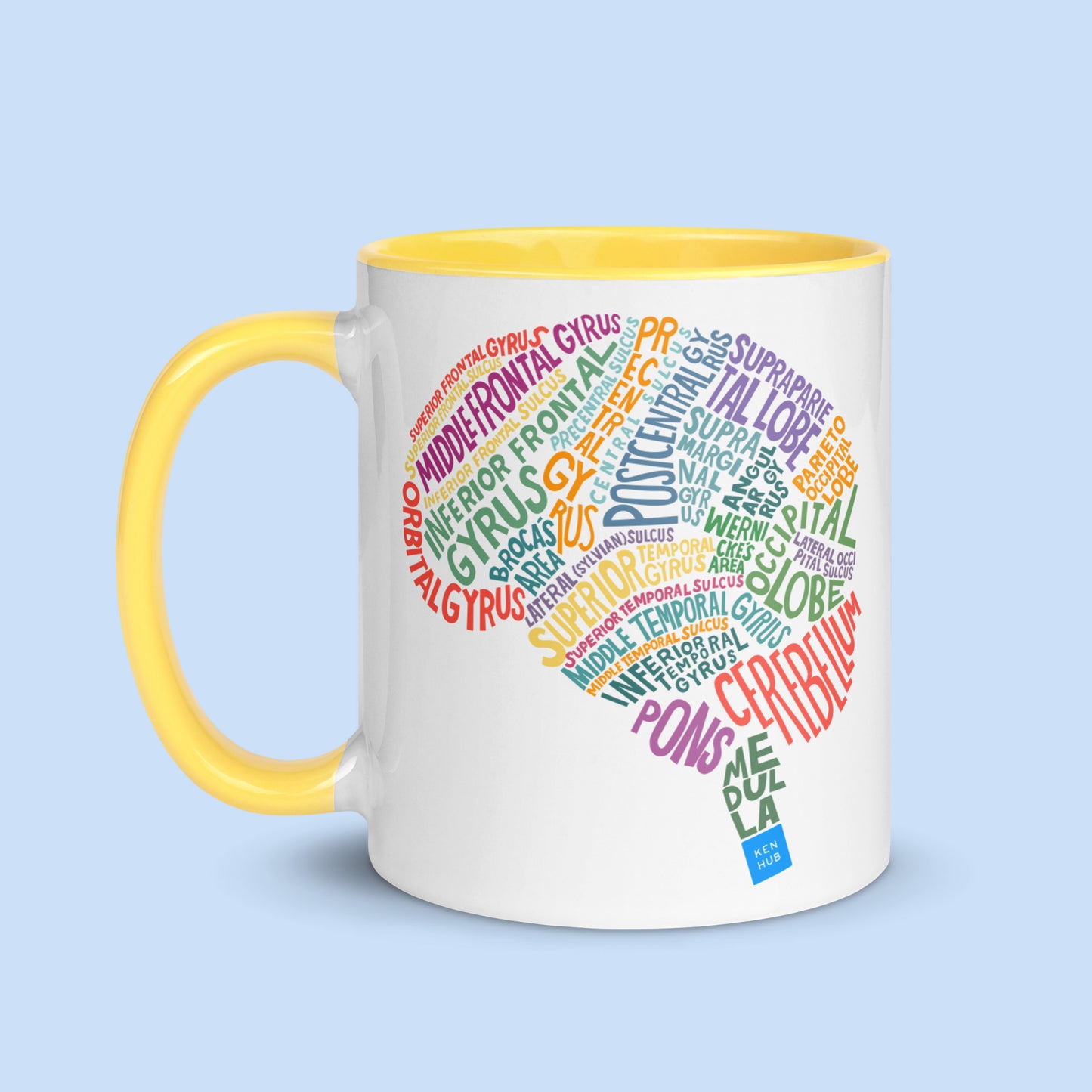Lettered Brain - Mug with Color Inside