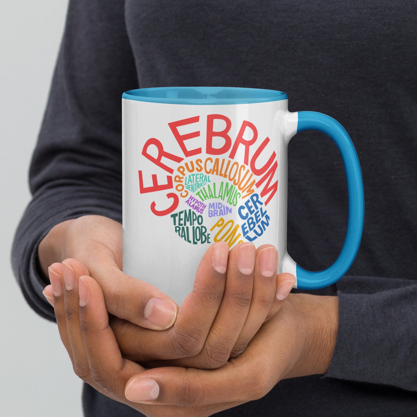 Lettered Brain - Mug with Color Inside