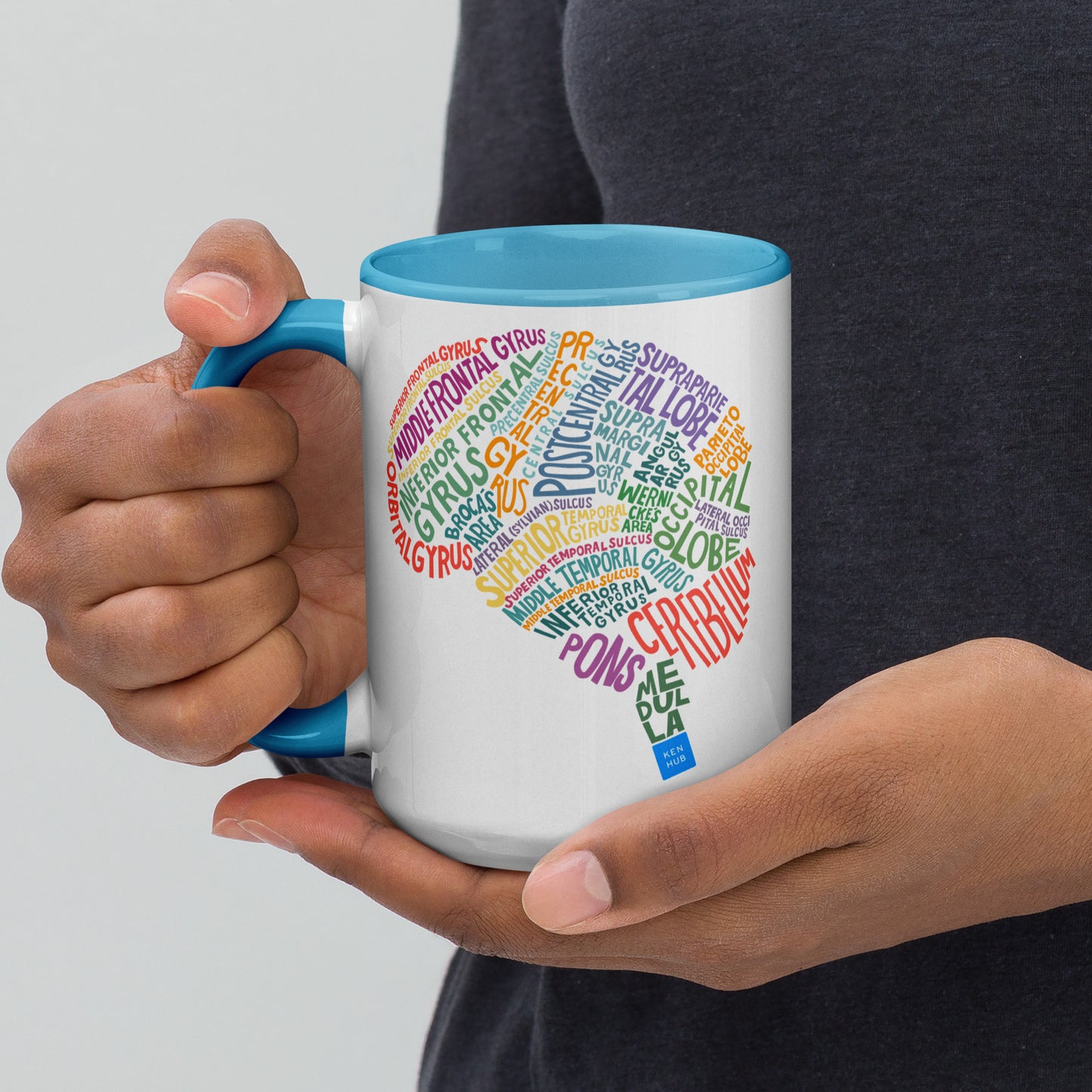Lettered Brain - Mug with Color Inside