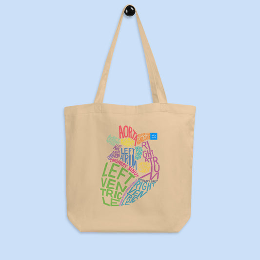 Lettered Heart - Eco Tote Bag