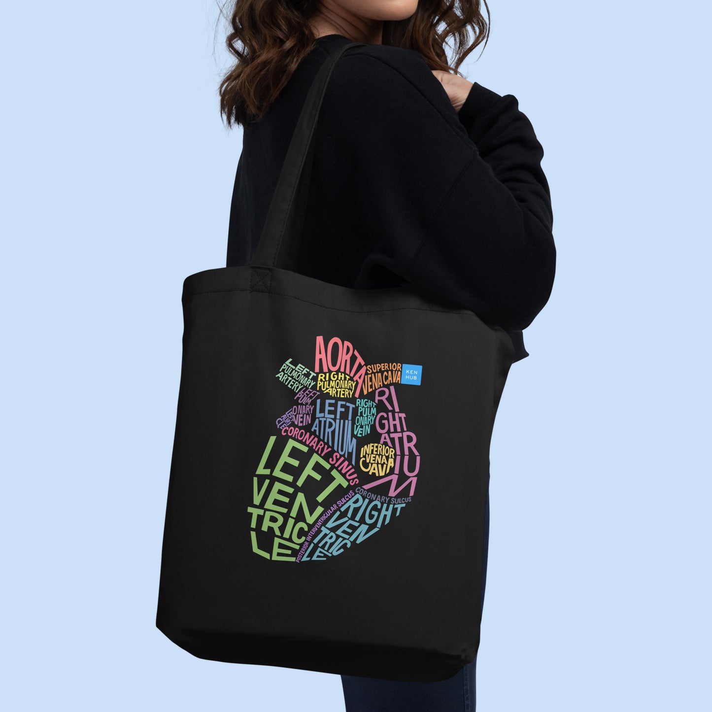 Lettered Heart - Eco Tote Bag