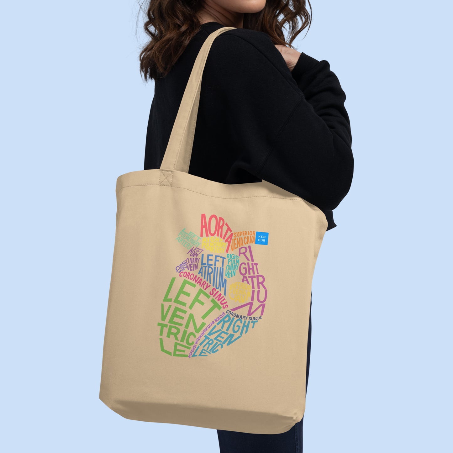 Lettered Heart - Eco Tote Bag