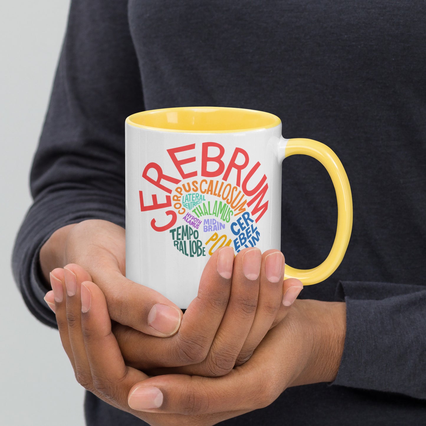 Lettered Brain - Mug with Color Inside