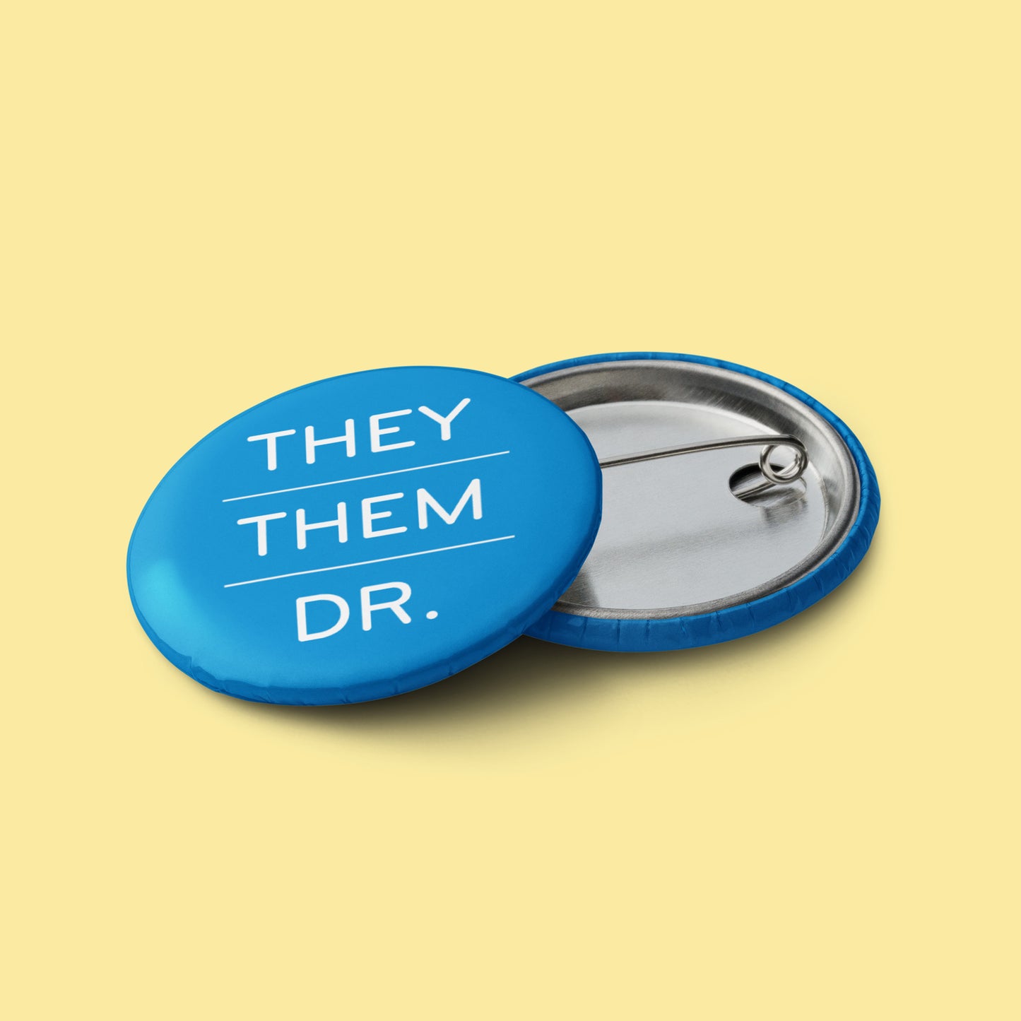 Pronoun Pins (they/them)