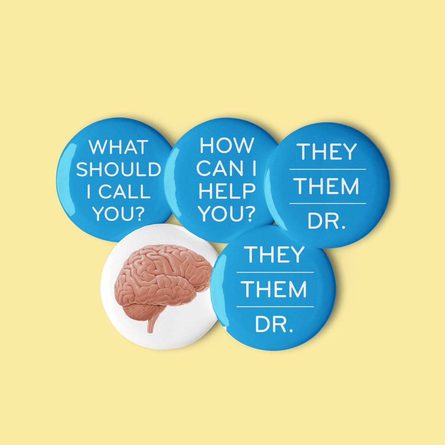 Pronoun Pins (they/them)
