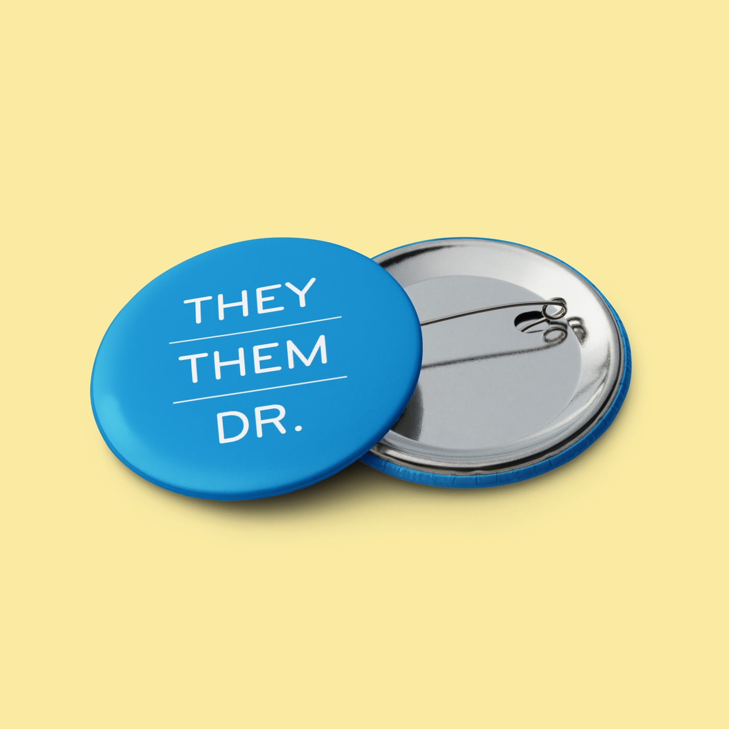 Pronoun Pins (they/them)