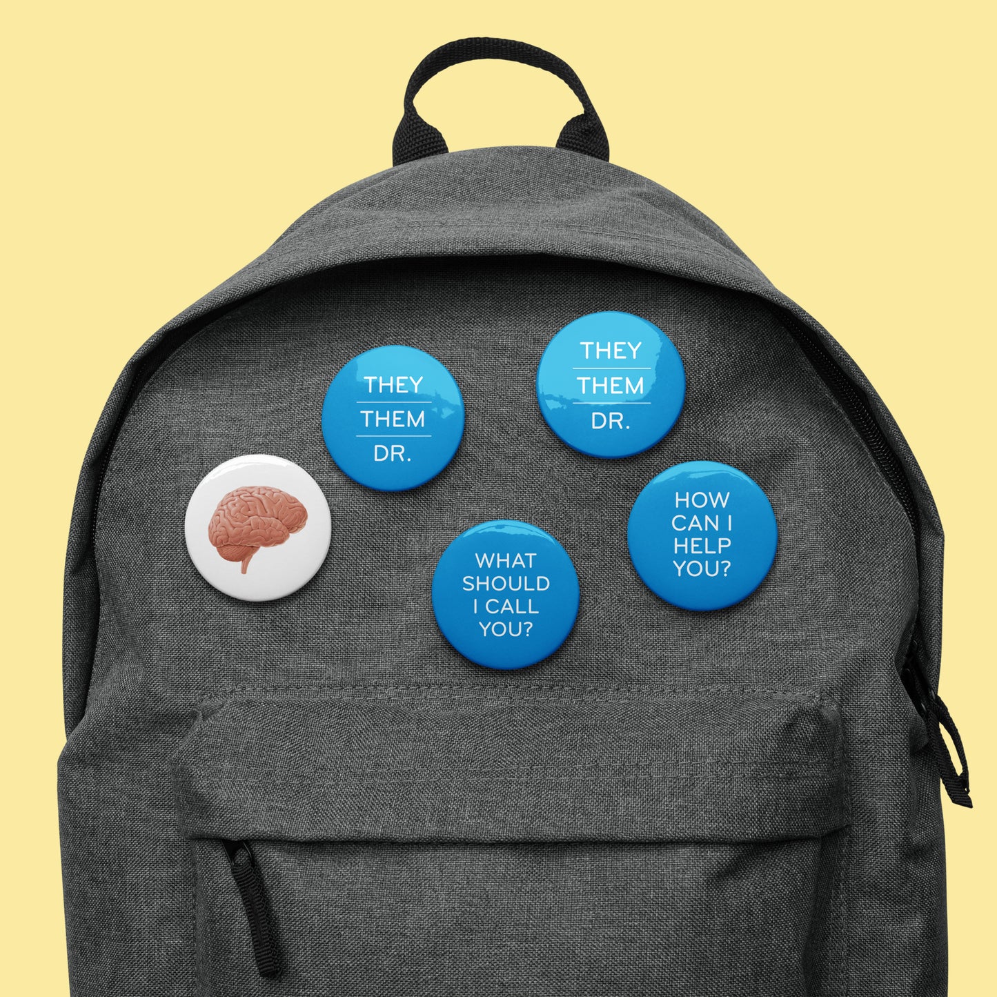 Pronoun Pins (they/them)