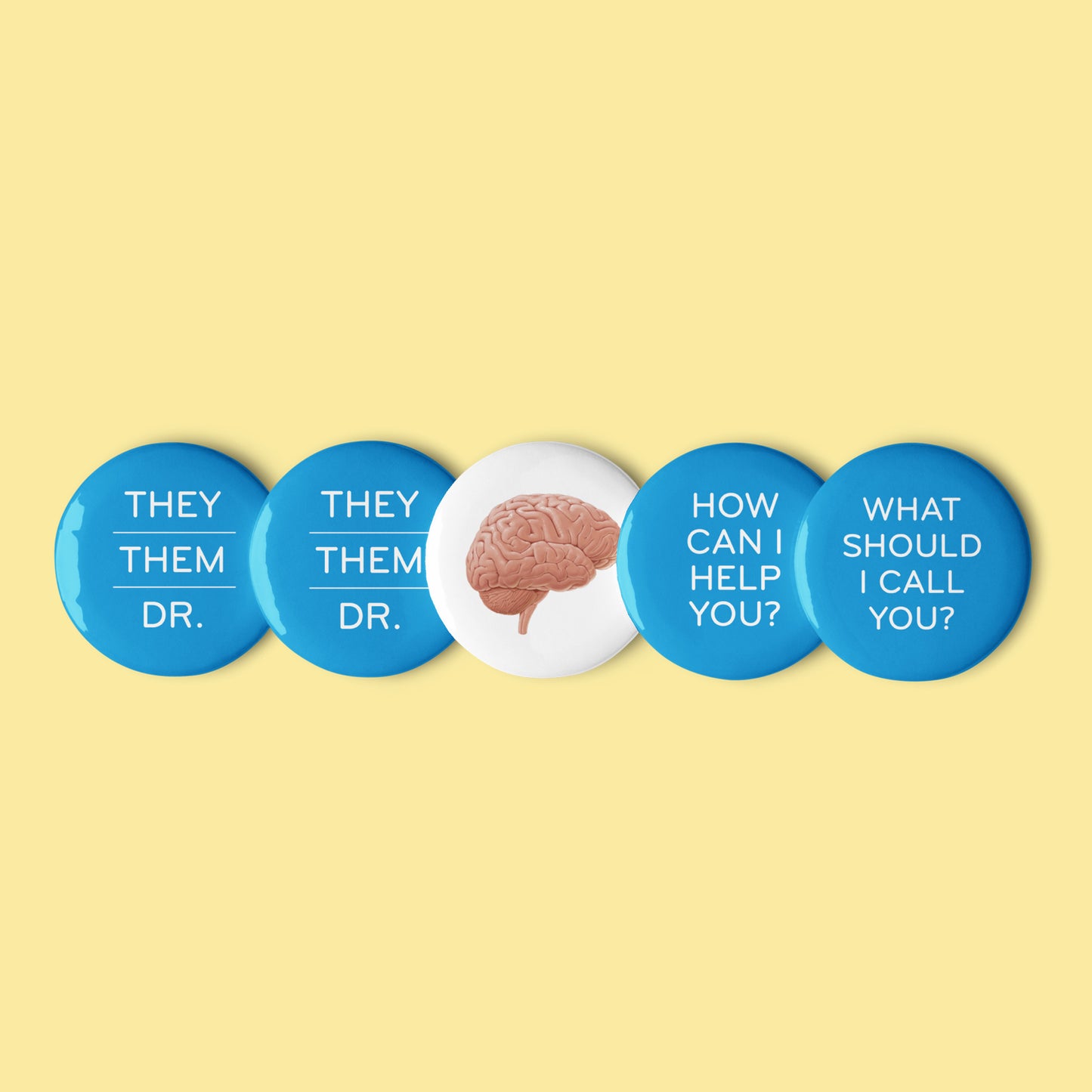Pronoun Pins (they/them)