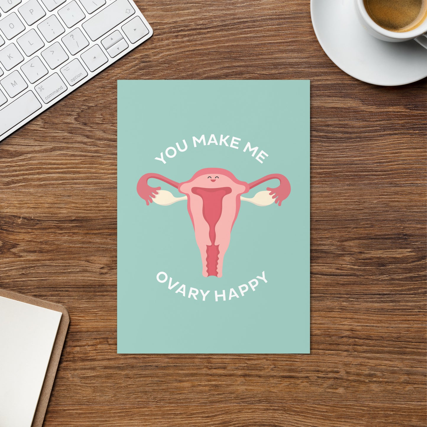 Ovary happy - Greeting card