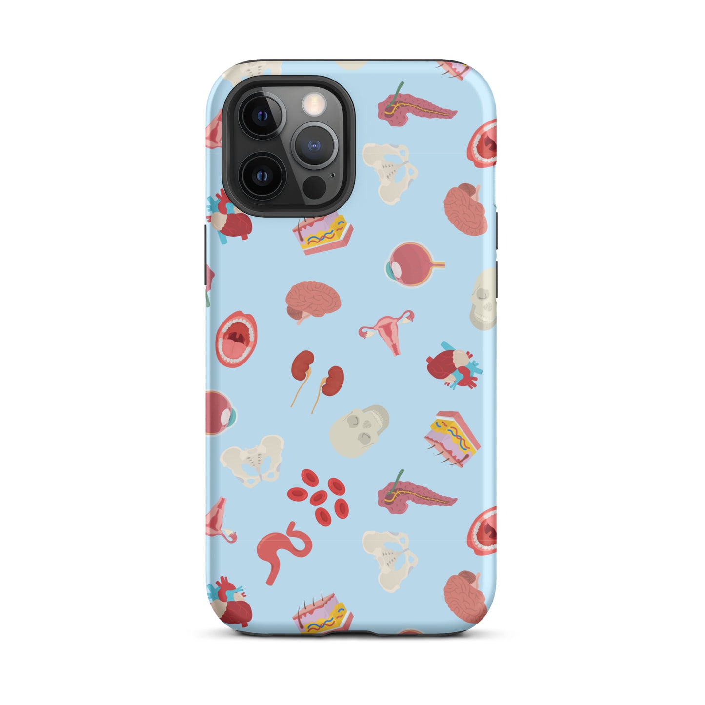 Cartoon Organs - Tough Case for iPhone®