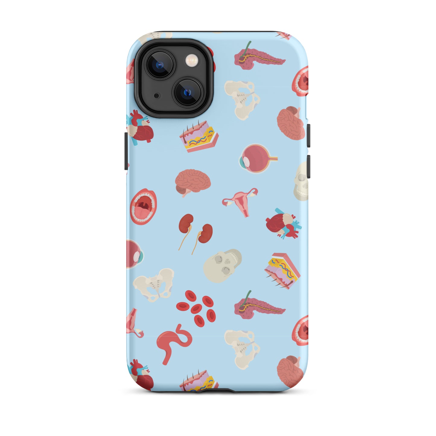 Cartoon Organs - Tough Case for iPhone®