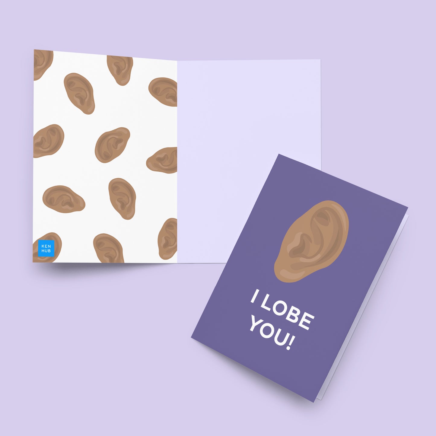 I lobe you - Greeting card