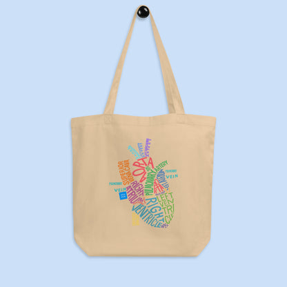 Lettered Heart - Eco Tote Bag