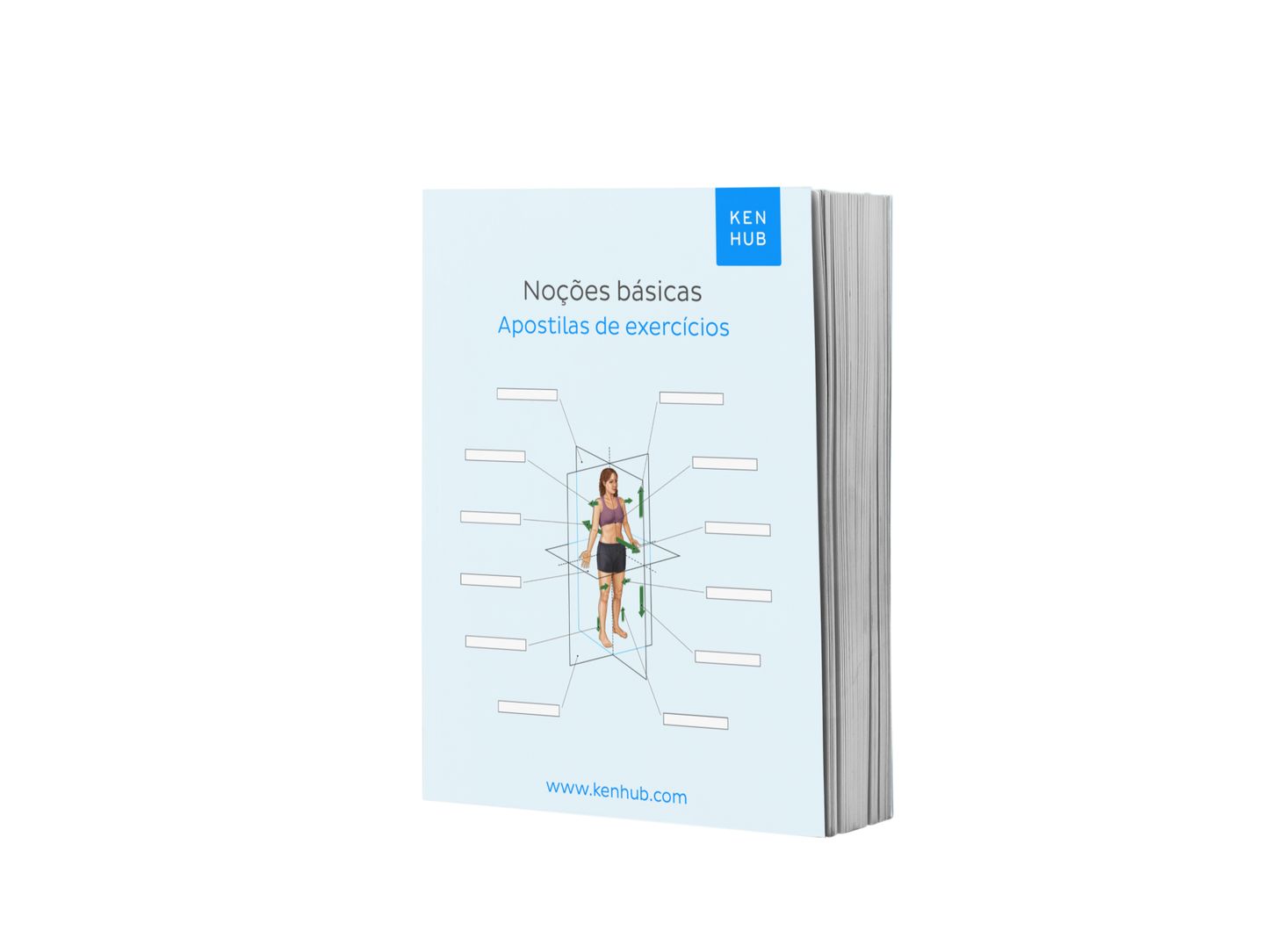 Complete Anatomy Bundle: Labeling Diagrams (Portuguese Terminology)