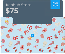 Kenhub Merch gift card $75